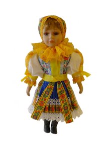 Porcelánová bábika - Piešťany 40 cm
